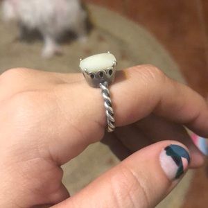 Pandora Mother of Pearl ring. Size 7